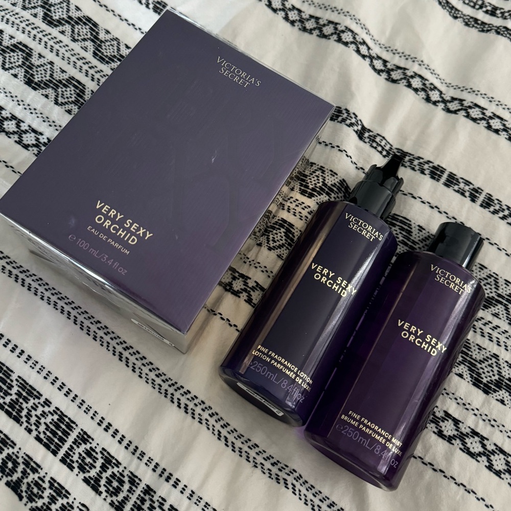 Victoria Secret- very sexy orchid fine fragrance bundle
